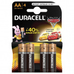 Батарейки АА DURACELL BASIC AA/LR6-4BL